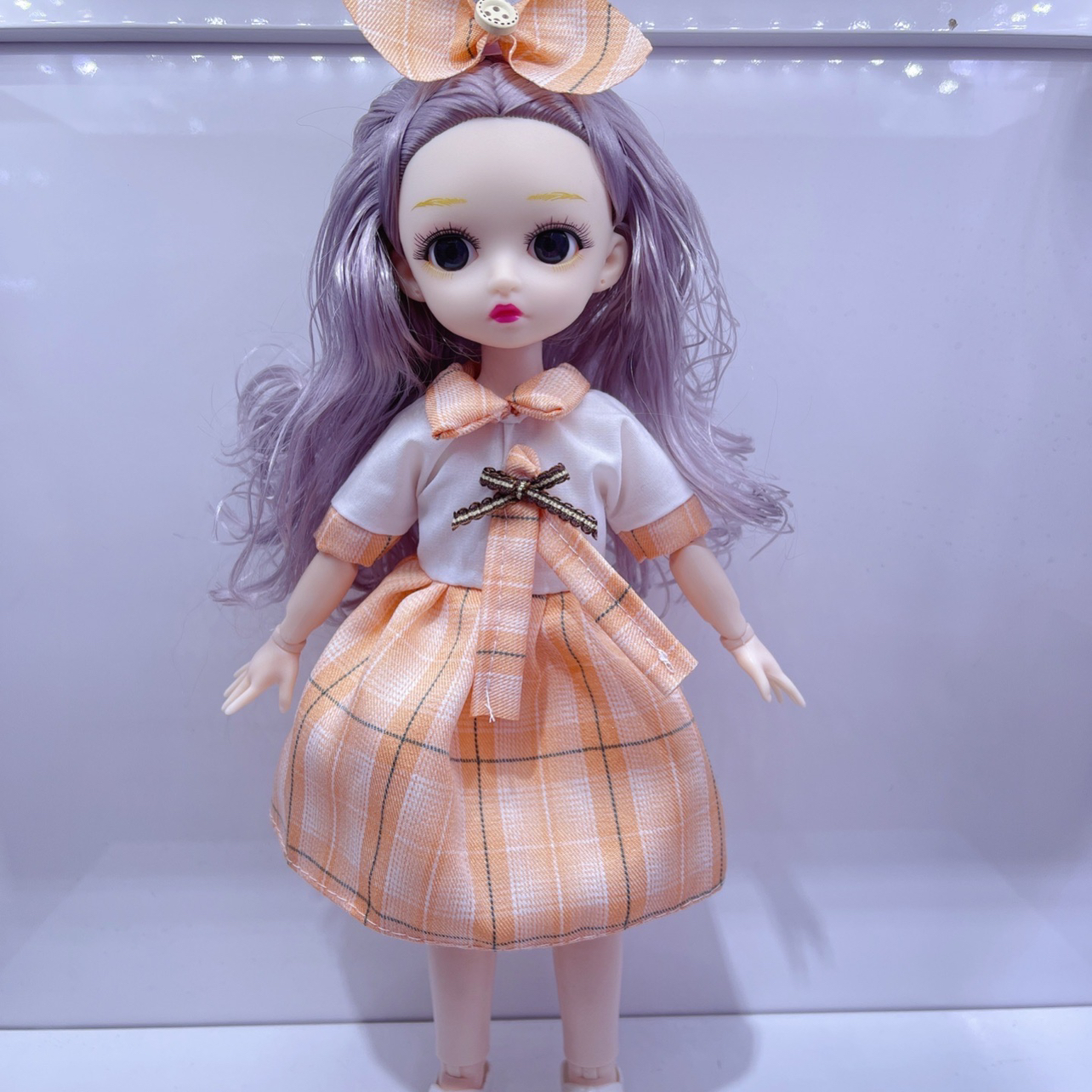2022 nuevo 12 "30cm articulado barbie muñeca moda academia viento JK casual traje música llavero Application Scenario