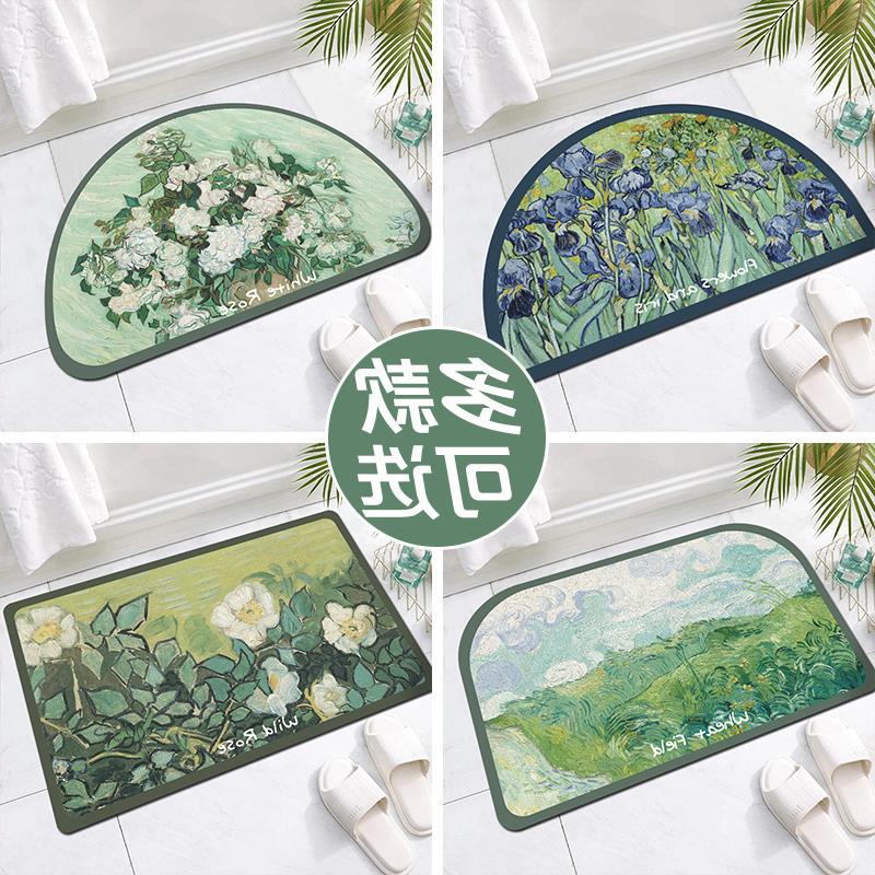 Floor MATS, bathroom anti-slip MATS, diatom mud absorbent bathroom, bedroom door entrance MATS, household entrance foot MATS Application Scenario