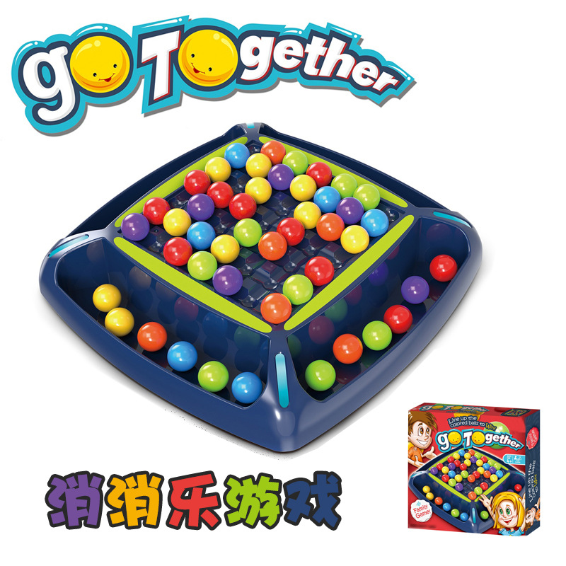 Rainbow game children's table fun toys thinking logic battle competition 2-4 people