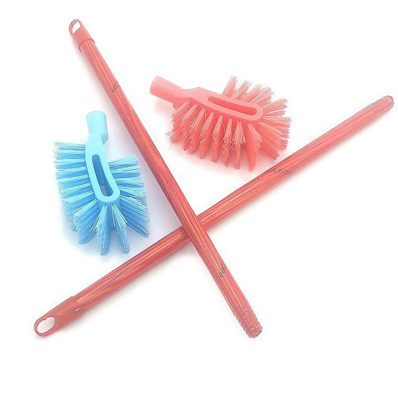 D2331 wooden handle multi-faceted toilet brush, cleaning brush, toilet brush, toilet cleaning brush, 2-yuan store supply in Yiwu Specification image