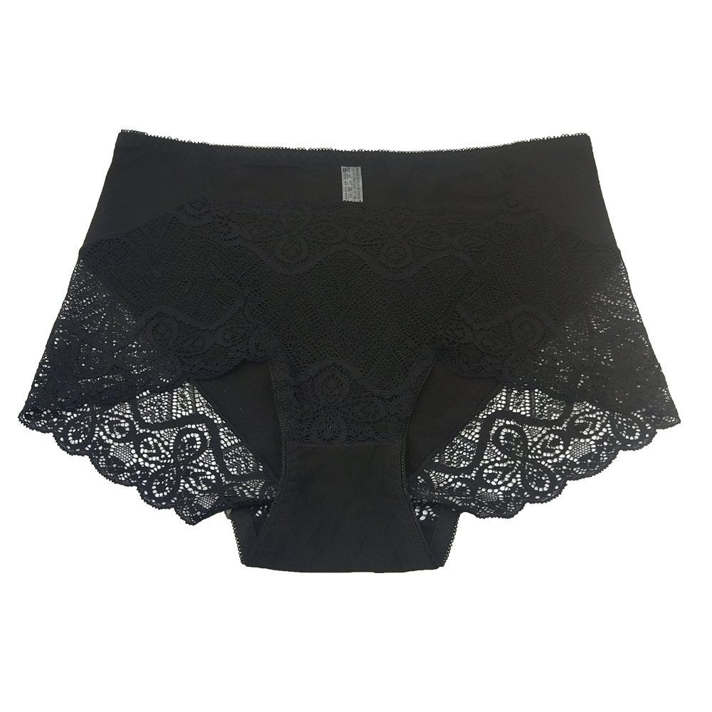 3xl plus Plus-size high-waists Lace panties Sexy sheer lace briefs for women Application Scenario