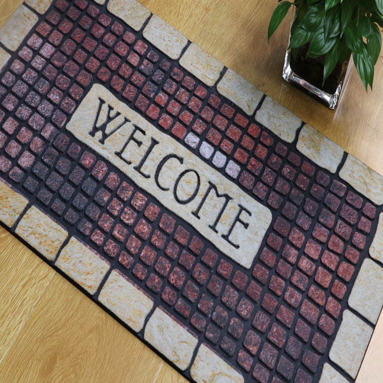 进门地垫家用入户门橡胶防滑垫子可擦免洗地垫刮泥室外防滑踏脚垫