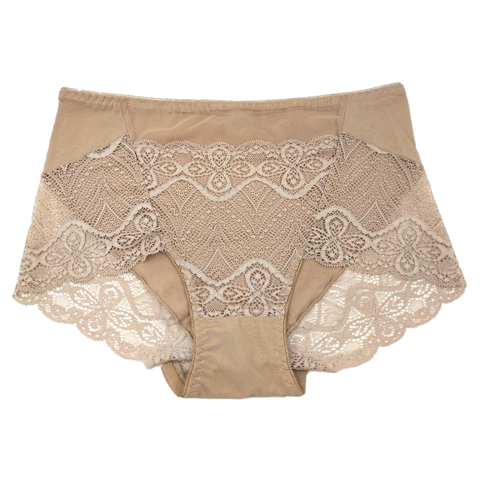 3xl plus Plus-size high-waists Lace panties Sexy sheer lace briefs for women Specification drawing