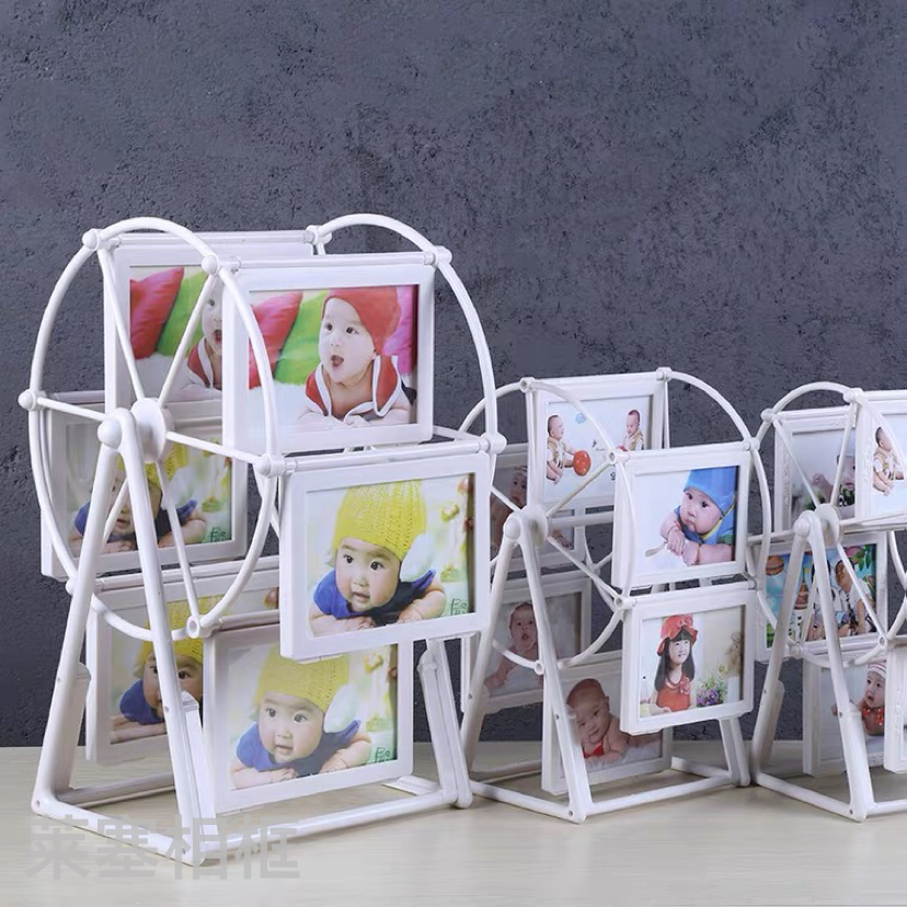 3-inch, 4-inch, 5-inch Ferris wheel creative decorative items for home decoration, living room and bedroom handicrafts, photos, plastic photo frames