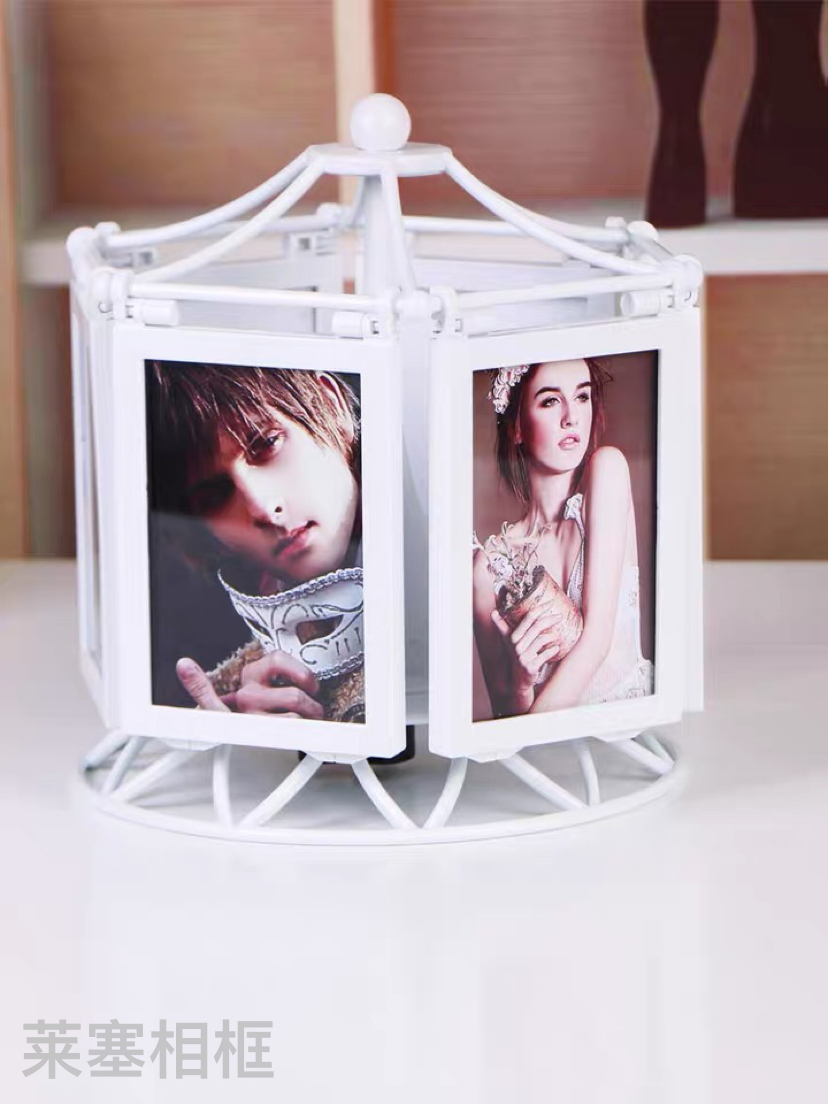 3-inch, 4-inch, 5-inch Ferris wheel creative decorative items for home decoration, living room and bedroom handicrafts, photos, plastic photo frames Specification image