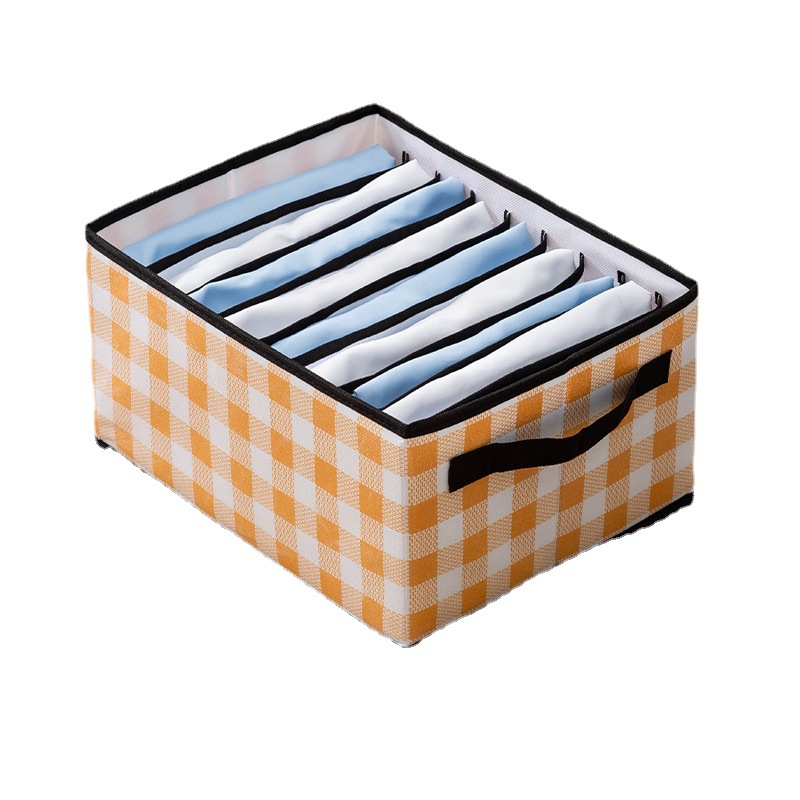 Internet-famous underwear storage box, drawer compartments, clothes separation bags, home wardrobe, layered organization box Item Picture