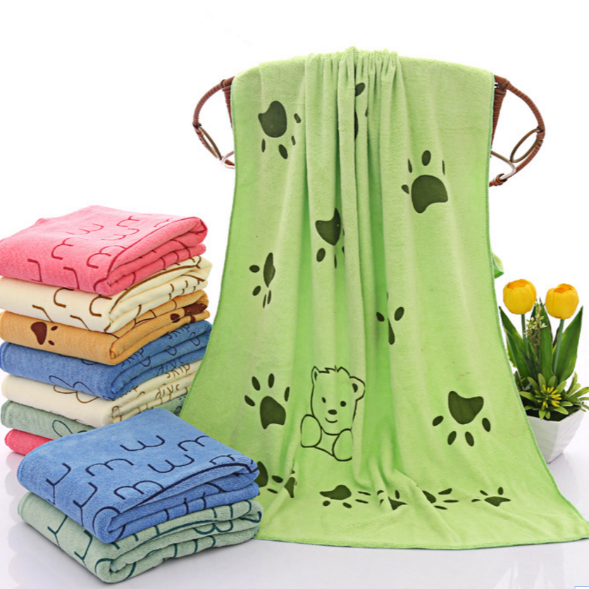 毛巾抹布 大浴巾 印花浴巾 清洁布