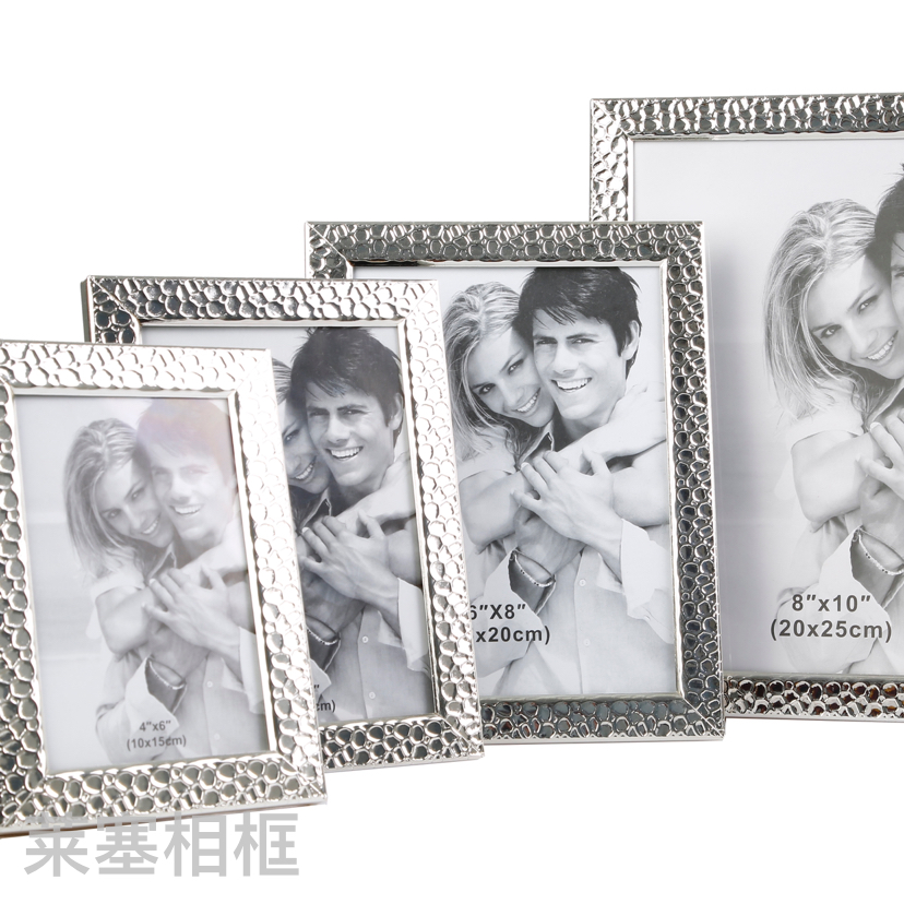 Hammered metal creative decorative items for home decoration, living room and bedroom handicrafts, photos, metal photo frames Specification image