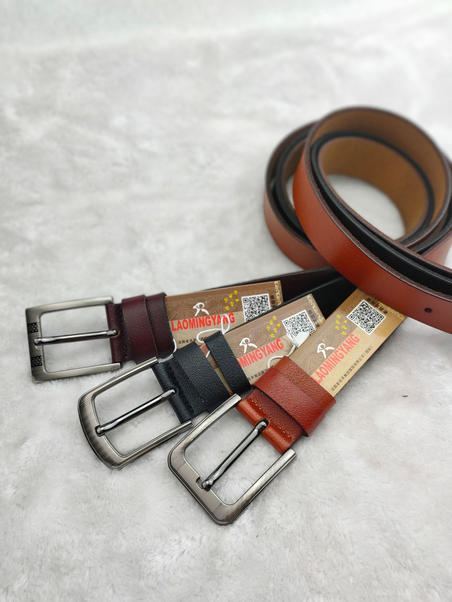 Men's cowhide belt men's leisure belt antique pin buckle spot wholesale men's belt manufacturers stall products