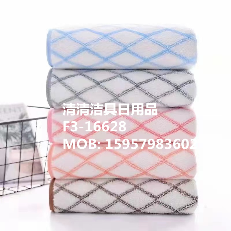 毛巾抹布  珊瑚绒浴巾 清洁布 大毛巾详情图3