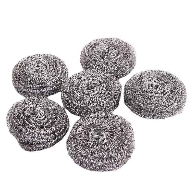 Steel wool balls wholesale, kitchen scrub POTS and dishes, stainless steel cleaning balls, two-yuan store, street stall supply, gift manufacturer goods Item Picture