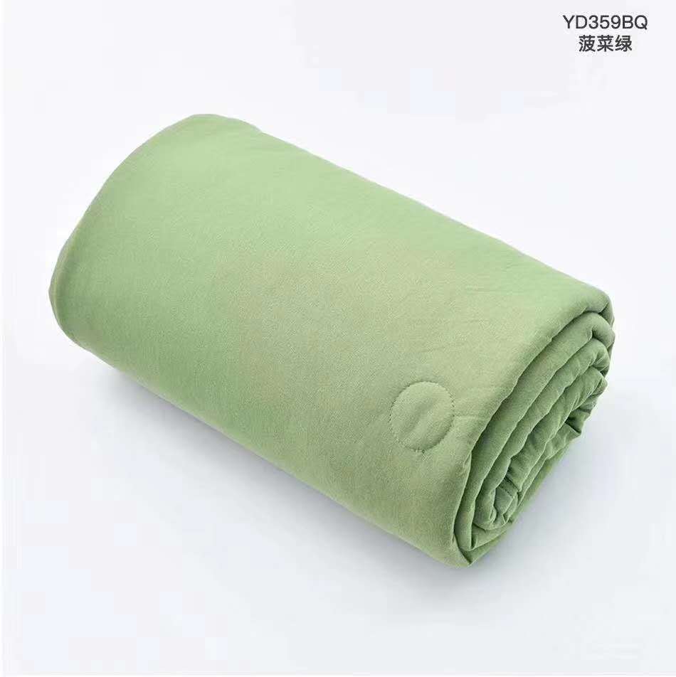 床品夏被学生空调被子纯棉针织棉春秋被薄被可机洗富兰迪