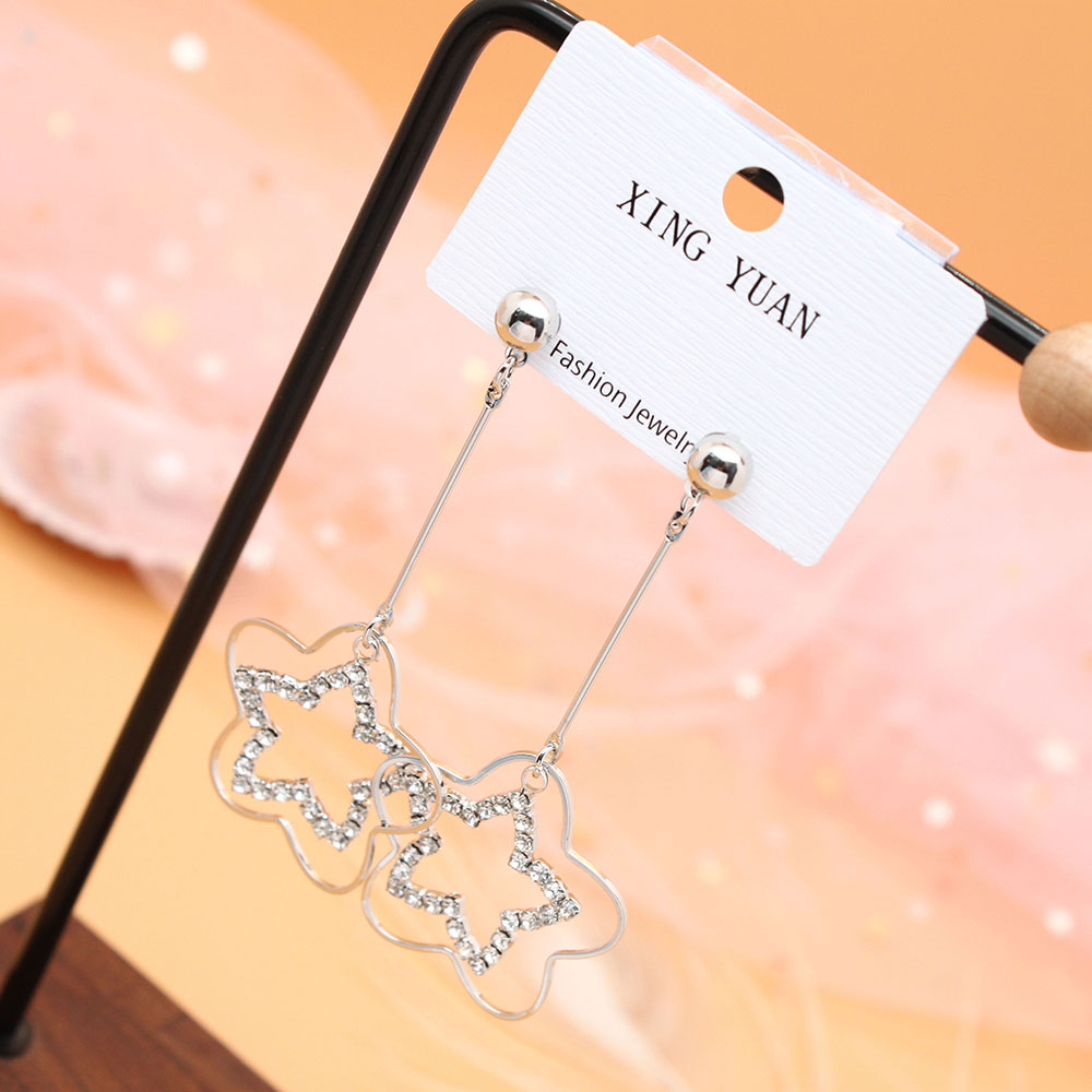 Pudding Station Tassel earrings, stud earrings, women's earrings and pendants, fashionable and simple accessories, versatile accessories, wholesale of Yiwu accessories Application Scenario
