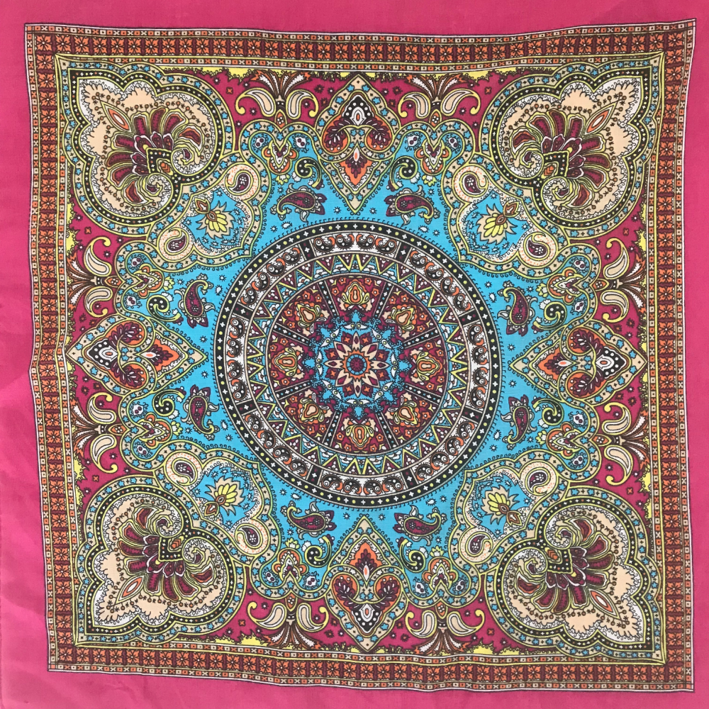 وشاح قطني من الهيب هوب بوهيميا، وعمامة منديل منديل كبير في الهواء الطلق Specification image