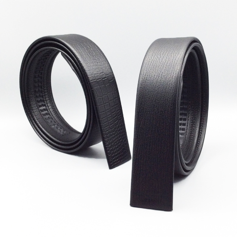 Belt men headless belt strip 40 enema belt automatic buckle waist belt belt without buckle men belt strip