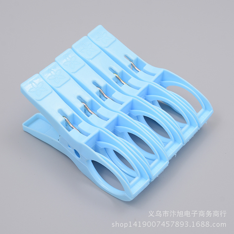 Five plastic clips, plastic clothes drying clips, quilt drying clips, windproof clips, direct supply from the manufacturer Application Scenario