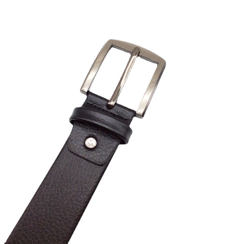 New men's pin buckle rubber belt, jeans belt, casual and versatile pin buckle belt, night market supply Item Picture