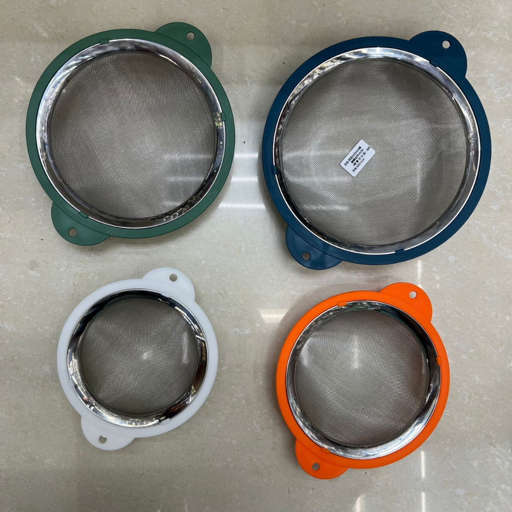 Hotel kitchen products double ear 30 mesh 304 mesh plastic steel filter screen thumbnail