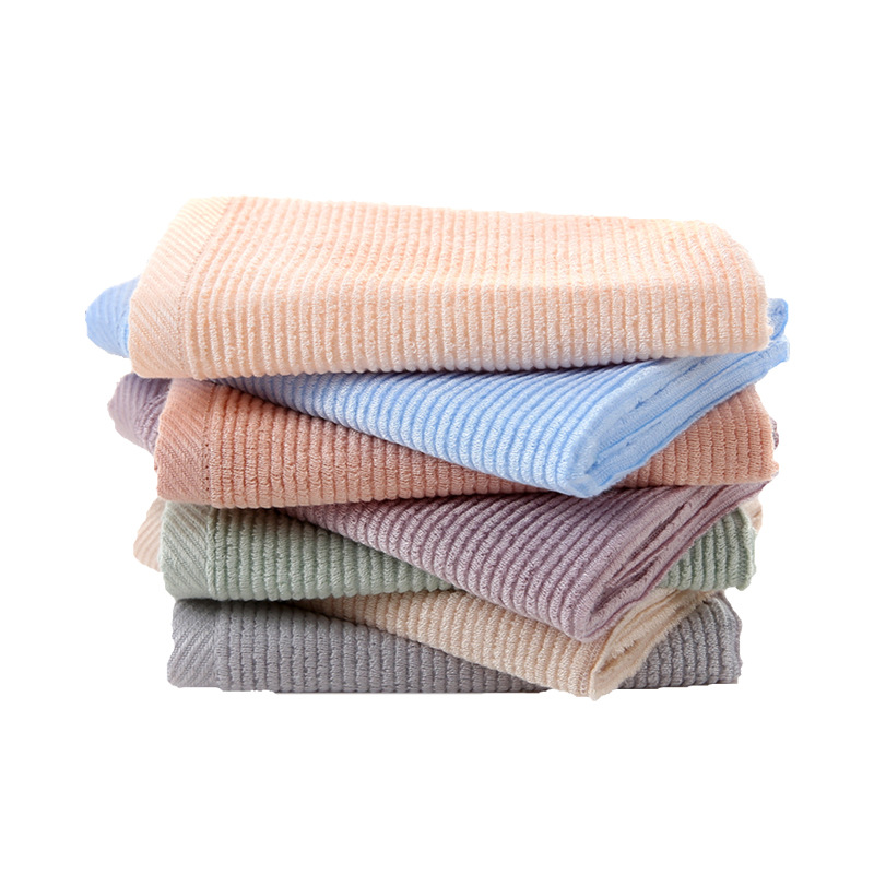 Bamboo fiber horizontal weave baby and toddler face towel, soft hand towel, comfortable home face towel, hand towel, customizable LOGO Application Scenario