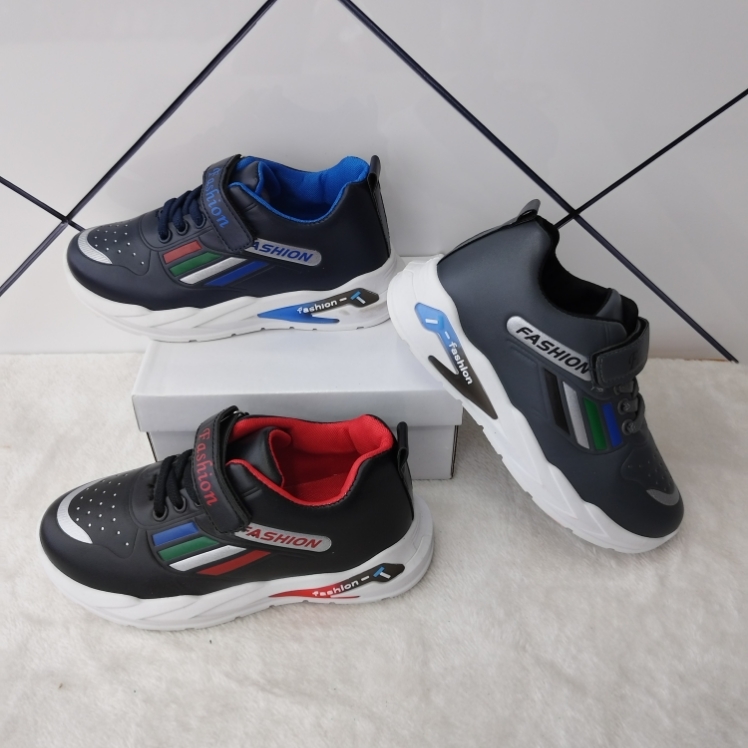 Kids' Sneakers Students' Sneakers Kids' Spring And Autumn Sports Casual Shoes Boys' Sneakers Specification drawing