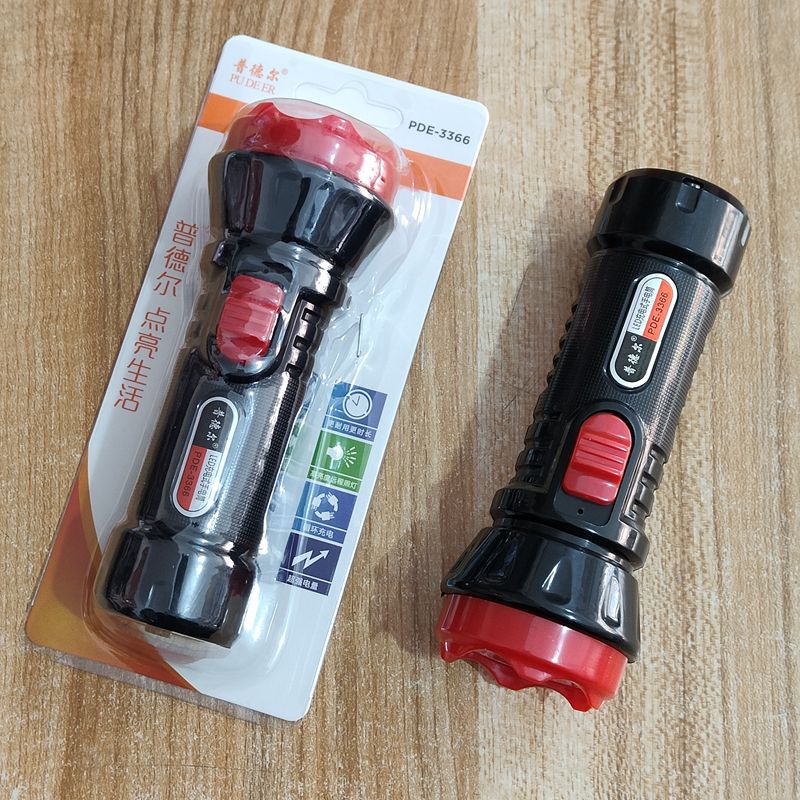 LED home mini rechargeable flashlight strong light outdoor camping portable hand light fire emergency small flashlight thumbnail