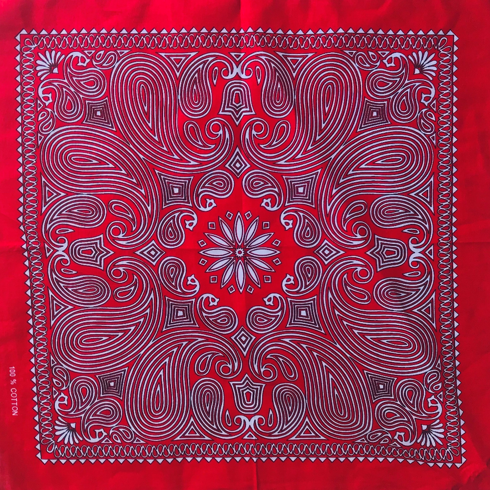 One-piece delivery service for square handkerchiefs, all-season cotton square handkerchiefs, hip-hop headscarves, outdoor large handkerchiefs, handkerchiefs, sports sweat-absorbing wrapping towels