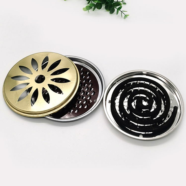 Mosquito-repellent box with nails covered mosquito coil tray with nails summer mosquito-repellent tray with covers two yuan shop