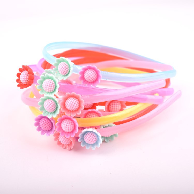 New folding and pressing children's hair band, Korean-style hair accessory headband, simple cartoon headband headwear, 2-yuan store supply Item Picture