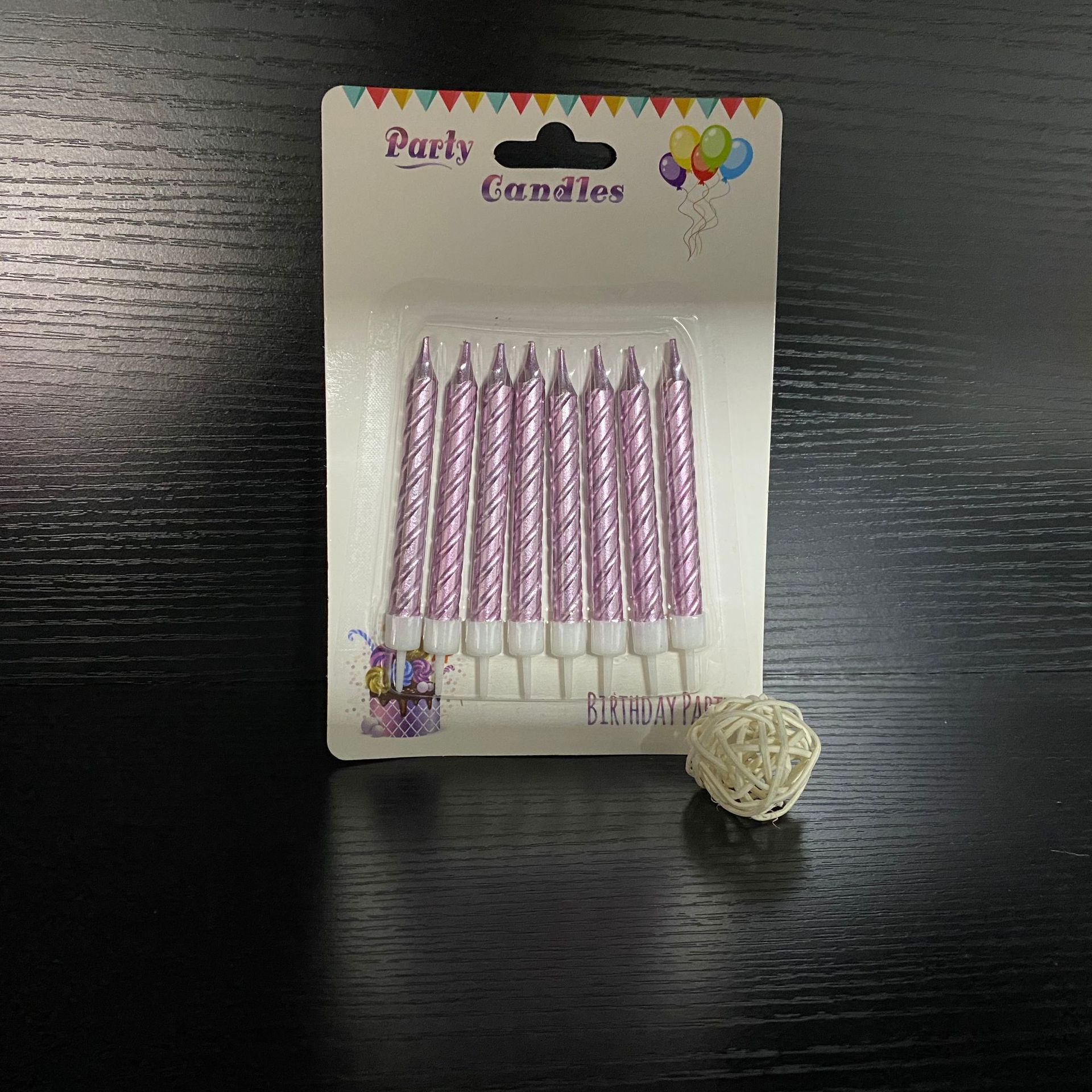 Nuevo 8pcs chapado en oro gran hilo grueso pastel de cumpleaños decoraciones fiesta velas Application Scenario