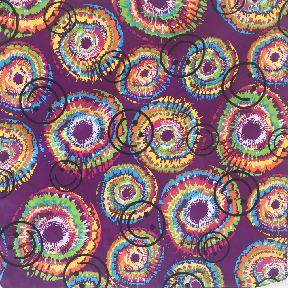 Cotton square towel, tie-dyed hip-hop headscarf, outdoor large handkerchief, handkerchief, sports sweat-absorbing wrap towel Application Scenario