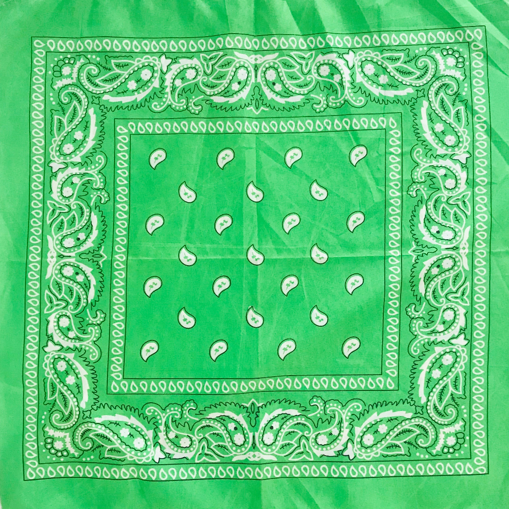 Square handkerchiefs, street stalls, foreign trade items, cotton square handkerchiefs, cashew nuts, hip-hop headscarves, outdoor sports sweat-absorbing large handkerchiefs, handkerchiefs, wrapping scarves, foreign trade items details Picture