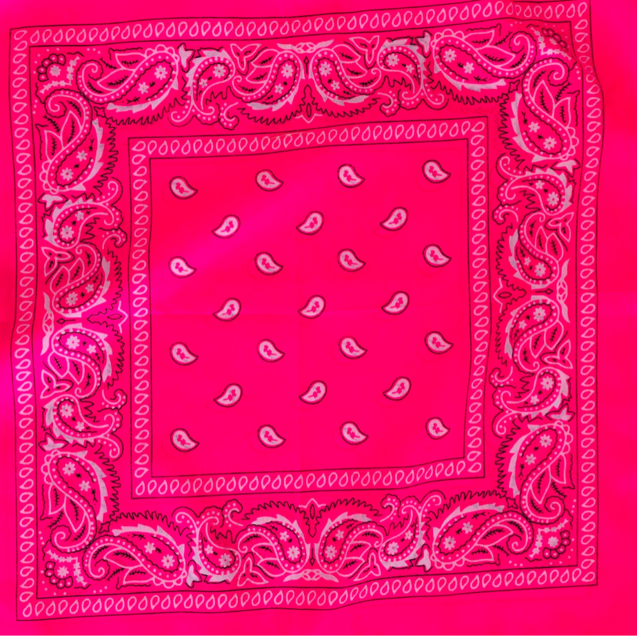 Cotton square towel, cashew nut hip-hop headscarf, outdoor large handkerchief, handkerchief, sports sweat-absorbing wrap towel Item Picture