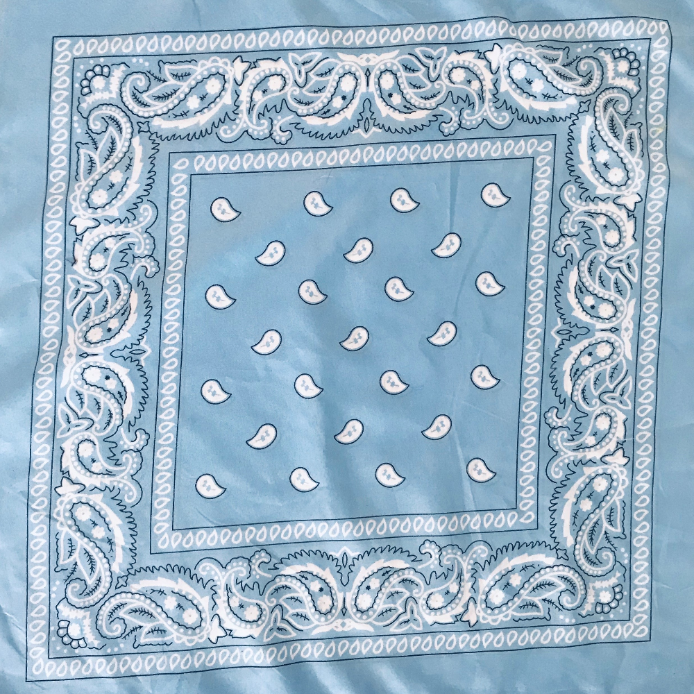 Square handkerchiefs, street stalls, foreign trade items, cotton square handkerchiefs, cashew nuts, hip-hop headscarves, outdoor sports sweat-absorbing large handkerchiefs, handkerchiefs, wrapping scarves, foreign trade items Item Picture
