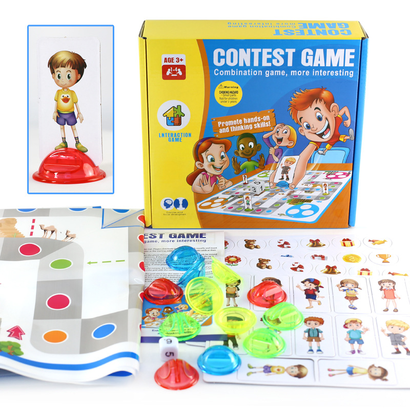 Limbo toys [competitive game] character flying chess children parent-child interactive family gathering 2-4 people