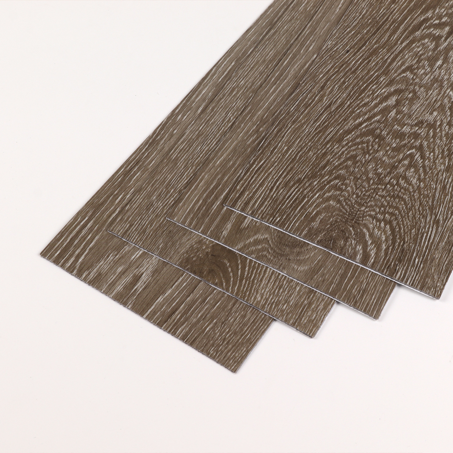 厂家批发卧室家用商用石塑SPC自粘地板革塑料木纹地板贴详情图4
