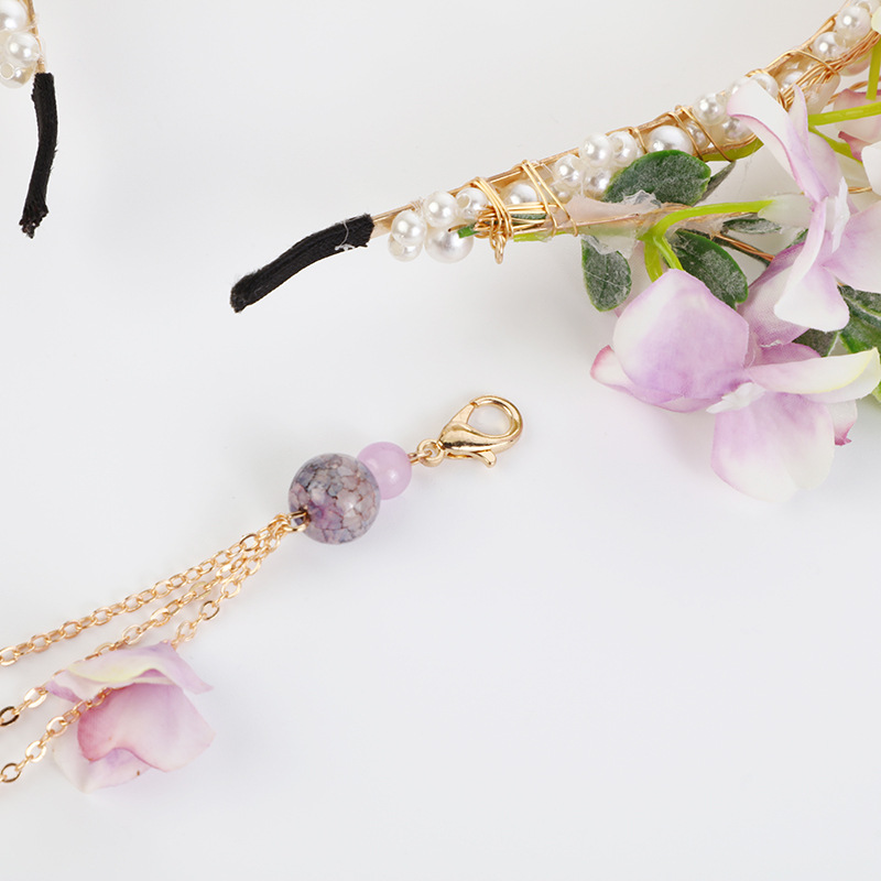 Chinese-style ethereal Hanfu lazy person's headband, tassel, wobbly, ancient-style girls' Hanfu headband, ancient-style accessories Application Scenario
