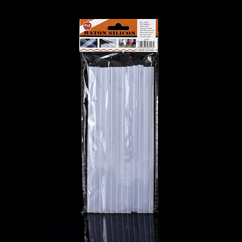 Hot-selling hot melt adhesive sticks, high-temperature resistant white transparent adhesive sticks, hand-made high-adhesion hot melt sticks, 7MM hot melt adhesive strips Application Scenario