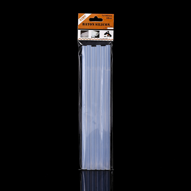 Hot melt adhesive sticks and strips, transparent, high-viscosity, hand-glued 7mm, sol adhesive sticks and strips, wholesale in stock Application Scenario
