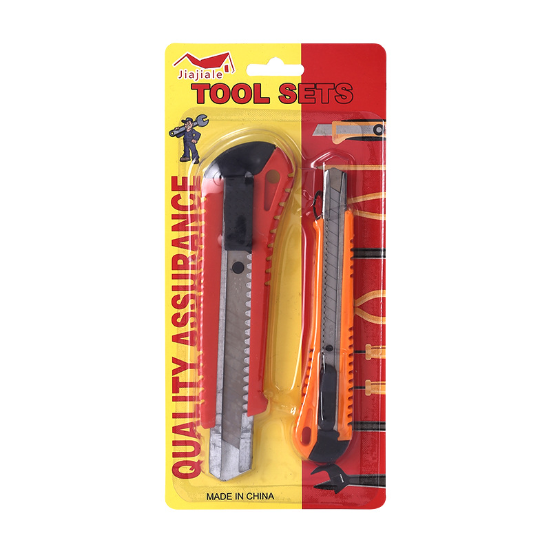 TAJIMA Tashima Utility Knife 9mm Small Wallpaper knife Paper cutting knife Black Edge Wallpaper Film Application Knife Utility Knife 303 Item Picture