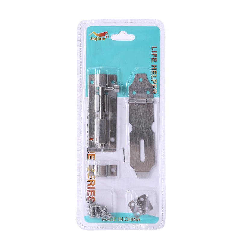 Stainless steel lock clips, lock card clips, cabinet door drawer lock nose, fixed snap fasteners, old-fashioned wooden door lock bolts, exposed door clips Specification image