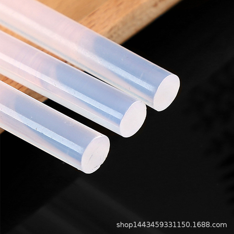 Hot melt adhesive stick, transparent adhesive strip, 7mm - 11mm, hot melt adhesive strip, stick adhesive, hot melt glue, gun glue, stick hot glue Item Picture