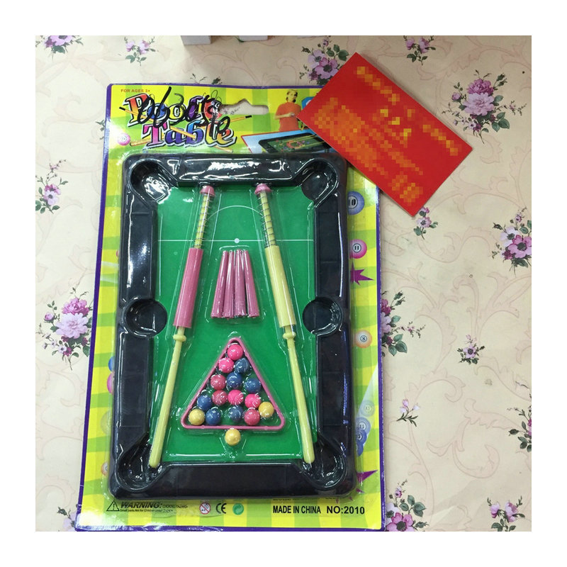 Wholesale of mini billiard tables, children's educational and fun small billiard balls, household parent-child educational toys Item Picture