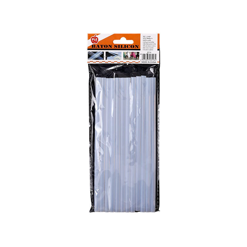 Hot-selling hot melt adhesive sticks, high-temperature resistant white transparent adhesive sticks, hand-made high-adhesion hot melt sticks, 7MM hot melt adhesive strips Item Picture