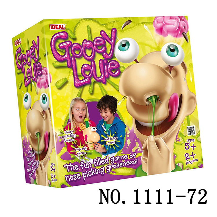 ألعاب المائدة المستديرة المخاطية الحلوية في مؤتمر لويس المثير للشفقة، Gooey Louie Game