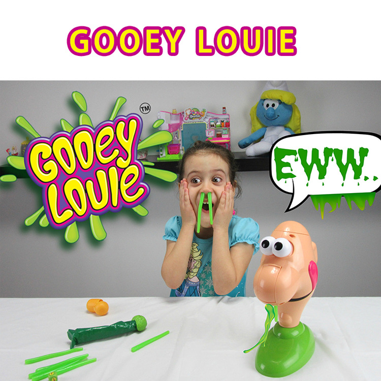 Amazon bestseller Gooey Louie Game: A sad Louis Party Slug tabletop prank toy details Picture