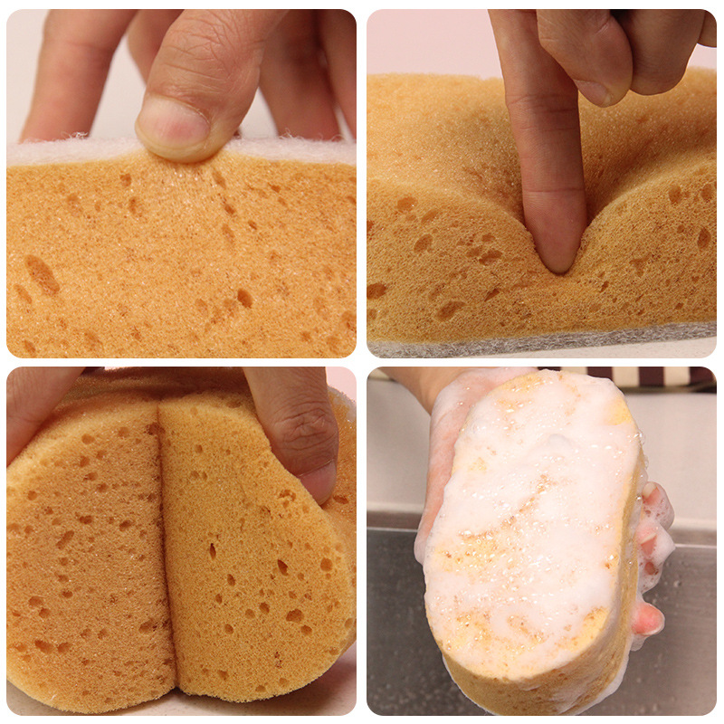 Large sponge, honeycomb dishwashing sponge, car washing sponge, kitchen household cleaning sponge block, dishwashing cloth