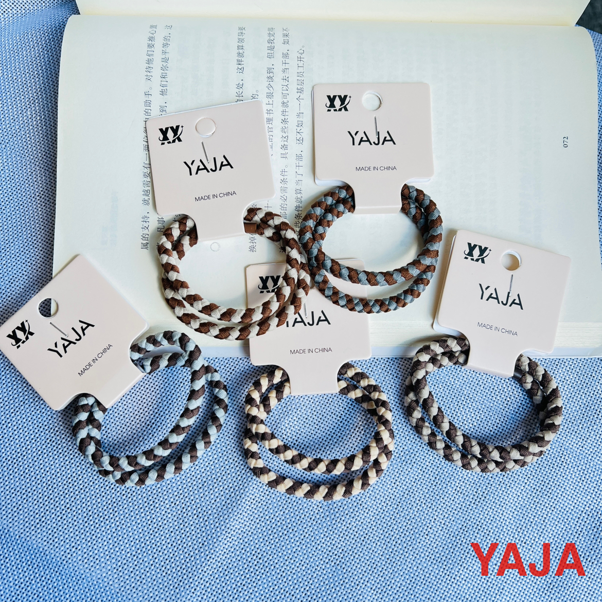Yongai Jiu Ai Korean-style hair bands, high-elasticity card preppy simple hair ties, new fashionable and elegant rubber bands, versatile details Picture