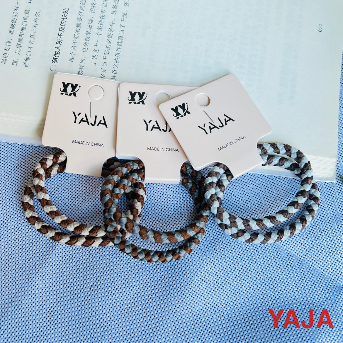 Yongai Jiu Ai Korean-style hair bands, high-elasticity card preppy simple hair ties, new fashionable and elegant rubber bands, versatile Application Scenario