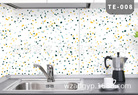 厨房防油防水的贴纸卡通防油贴纸耐高温铝箔厨房贴自粘灶台壁纸