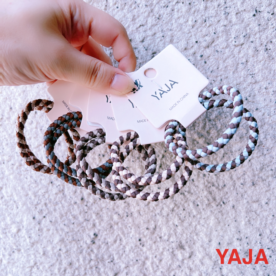 Yongai Jiu Ai Korean-style hair bands, high-elasticity card preppy simple hair ties, new fashionable and elegant rubber bands, versatile